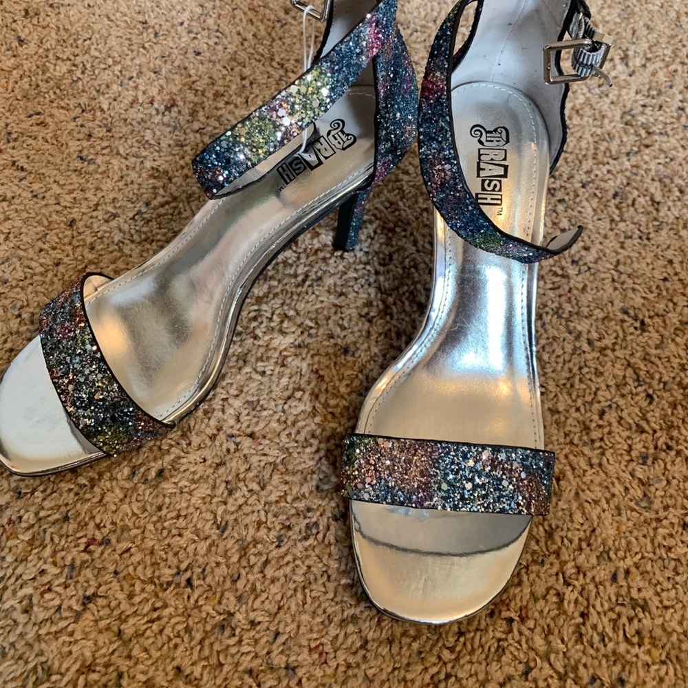 Sparkly heels